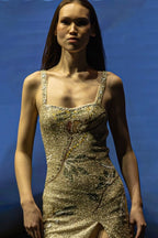 Eve's Apple Dress (Metallic Sparkle Beads)