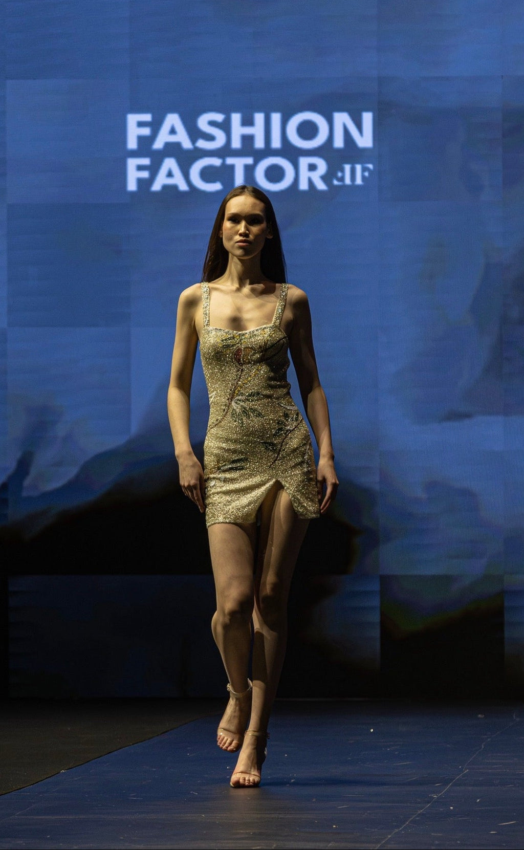 Eve's Apple Dress (Metallic Sparkle Beads)